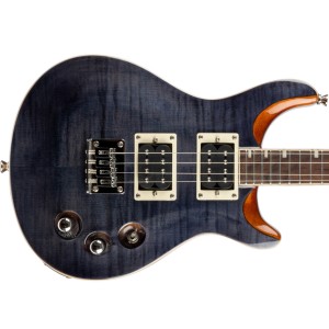 Flight VANGUARD Electric Solid Body Tenor Ukulele - Transparent Black